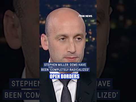 Stephen Miller reveals how low Democrats’ approval rating could go #shorts #trump #immigration #news