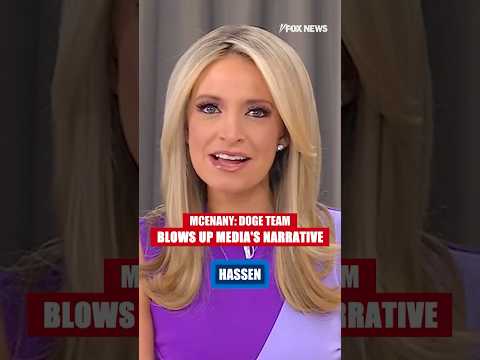 McEnany: DOGE team blows up media's narrative #foxnews #trump #elonmusk #doge