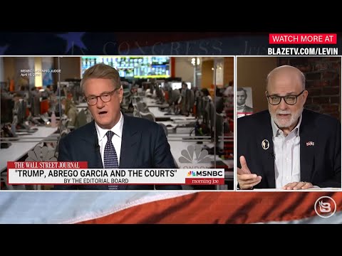 Mark Levin RIPS into MSNBC Hosts for Defending Deported MS-13 Member!