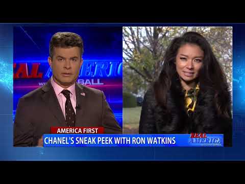 Dan Ball W/ One America News Chief White House Correspondent, Chanel Rion