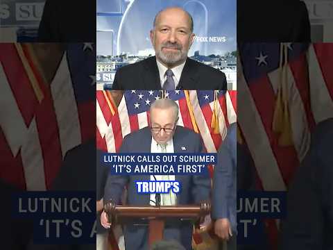 Lutnick rips Schumer: 'How about we support American production first?' #shorts #news #politics #us