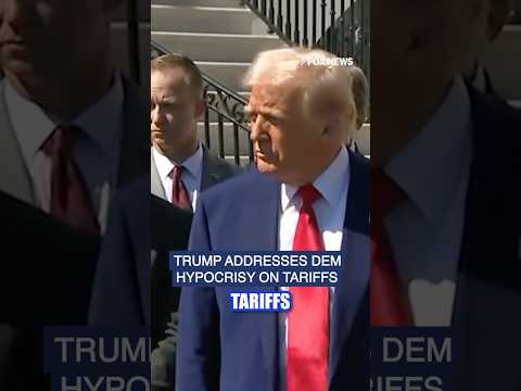 Trump urges worried market watchers to 'be cool' #foxnews #shorts #trump