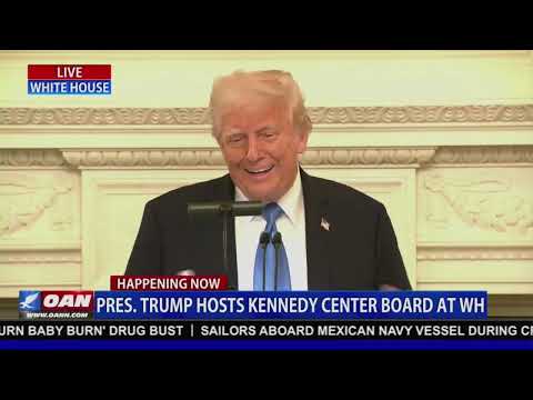 President Trump Participates in Kennedy Center Board Dinner