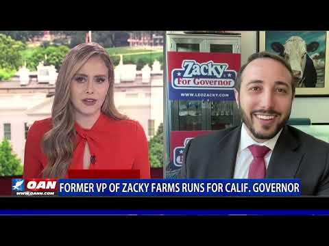 From Poultry To Politics; Leo Zacky Running For CA Governor