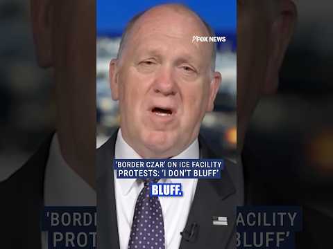 Tom Homan reminds Dems 'they're not above the law' #shorts #foxnews #us #news #ice #world #trump