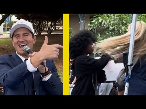 😂 Alex Stein Triggers 'Black Lives Matter' Advocates in College Debate