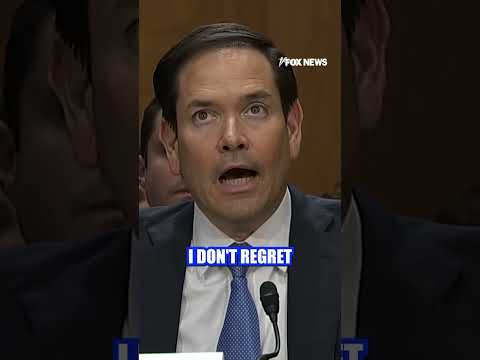 HEATING UP: Rubio fires back after Dem senator says he regrets voting for him #shorts #us #politics