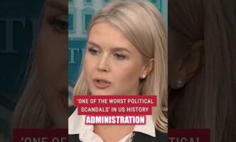 Karoline Leavitt drops bomb on Biden’s health: ‘It’s all coming out’ #shorts #us #biden #trump