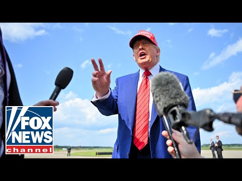 JUST NOW: Trump shares latest on potential Iran strike