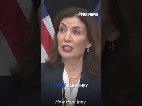 Kathy Hochul loses it over arrest of NYC mayoral candidate: 'BULL—-' #shorts