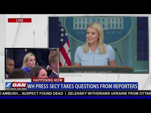 White House Press Secretary Karoline Leavitt Holds Press Briefing