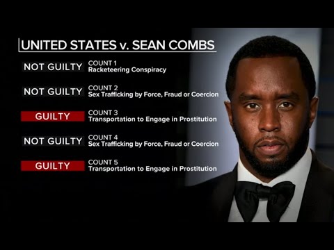 LIVE Diddy verdict: Jury reaches mixed verdict in Sean 'Diddy' Combs trial: ABC News Special Report