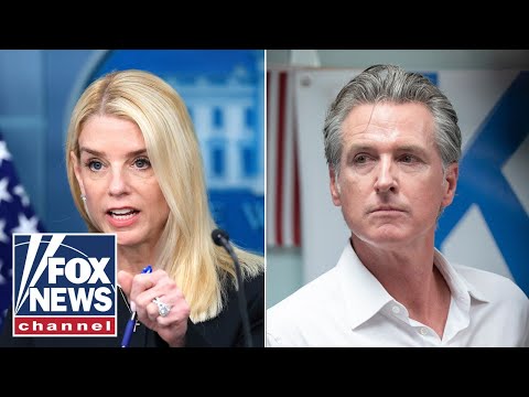 Bondi pins Newsom's own words against him in NEW lawsuit