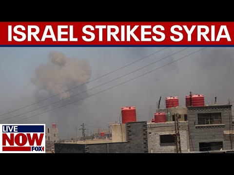 Israel strikes military tanks in southern Syria  | LiveNOW from FOX