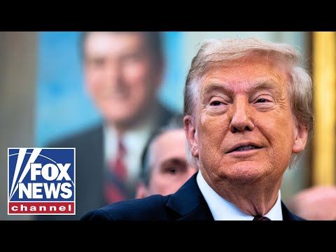 President Donald Trump makes an announcement from the Oval Office