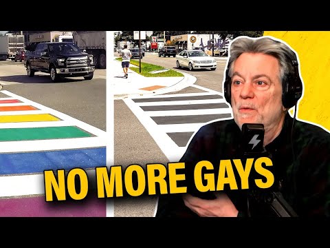 Ron DeSantis Paints Over "Gay Rainbow Crosswalk" & Libs are Pissed 😂 2 Ron DeSantis Paints Over "Gay Rainbow Crosswalk" & Libs are Pissed 😂
