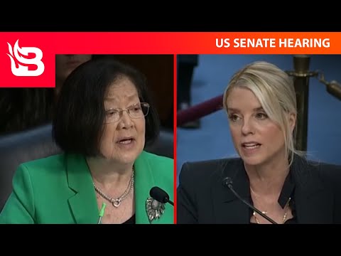 AG Bondi has NO TIME for Mazie Hirono's LIES at Senate Hearing 1 AG Bondi has NO TIME for Mazie Hirono's LIES at Senate Hearing