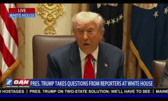 President Trump Takes Questions from Reporters at White House 4 President Trump Takes Questions from Reporters at White House