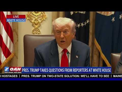 President Trump Takes Questions from Reporters at White House 1 President Trump Takes Questions from Reporters at White House