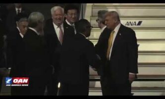 President Trump touches down in Tokyo 3 President Trump touches down in Tokyo