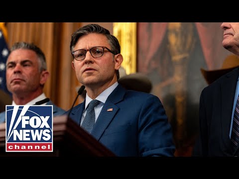 Speaker Johnson reacts after Dems SPLIT to end shutdown #foxnews #news