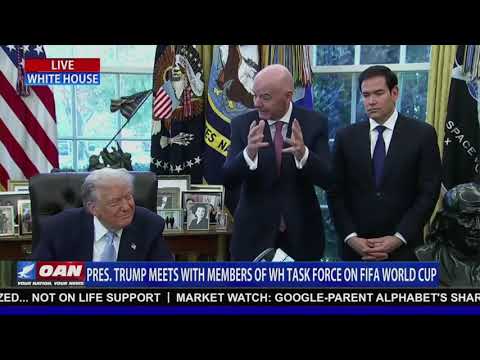 President Trump Meets with members of WH Task Force on FIFA World Cup