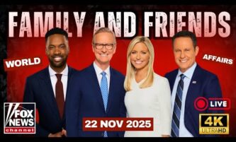 [LIVE] Fox & Friends 11/22/25 – Fox News Live November 22, 2025 | FOX NEWS LIVE 11/22/2025