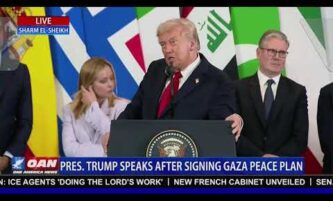 President Trump Speaks after Signing Gaza Peace Plan 3 President Trump Speaks after Signing Gaza Peace Plan