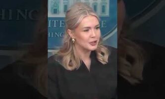 Leavitt says the press ignored Biden’s lies on inflation & the border,  but now ‘suddenly cares.’