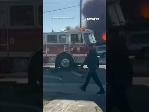 WATCH: Massive explosion damages several homes, injures six people in California