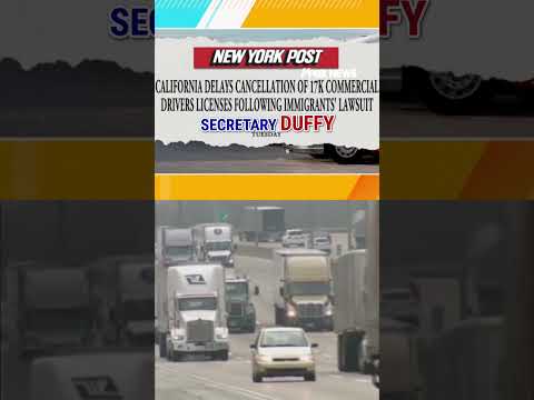 Newsom WARNED after delaying migrant CDL cancellations #us #newsom #shorts #foxnews