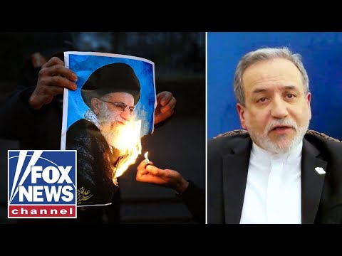 WATCH: Iranian foreign minister comments on the deaths of protesters