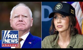 'YOU LET YOUR CITY BURN!': Noem says Walz REJECTED federal help amid rising tensions