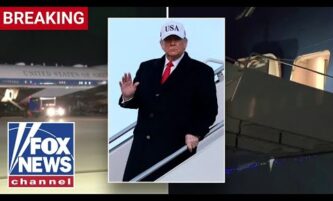 BREAKING: Air Force One turns around shortly after takeoff for Trump's trip to Switzerland