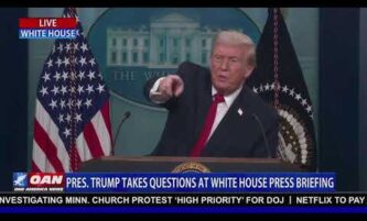 LIVE: President Trump Speaks at White House Press Briefing