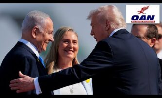 TRUMP LANDS IN ISRAEL, MEETS NETANYAHU TO ADVANCE CEASEFIRE DEAL