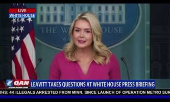 LIVE: White House Press Secretary Karoline Leavitt Holds Press Briefing