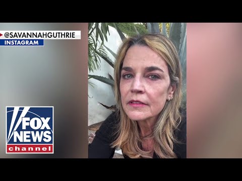 Savannah Guthrie makes NEW plea to mother's captor: 'We still have hope'