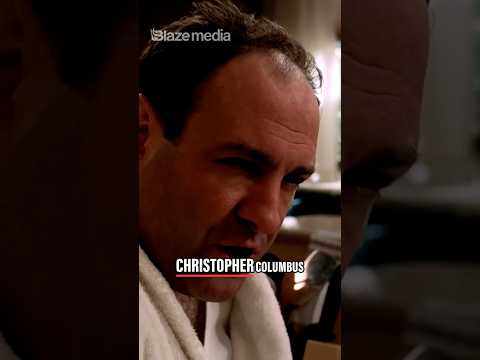 President Trump channels Tony Soprano with Statue of Christopher Columbus