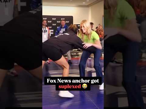 Fox News anchor just got suplexed on her head by wrestling champion Kennedy Blades