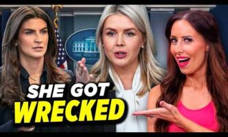 CNN's Kaitlan Collins Suffers Career Ending Injury after Brutal Hit by Karoline Leavitt 2 CNN's Kaitlan Collins Suffers Career Ending Injury after Brutal Hit by Karoline Leavitt