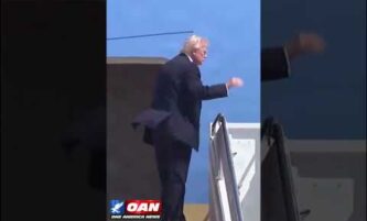 President Trump departs Washington, D C , enroute to Las Vegas