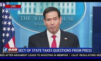 LIVE: Secretary of State Marco Rubio Holds a White House Press Briefing