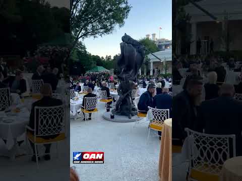 BTS Inside the White House Rose Garden Dinner Club