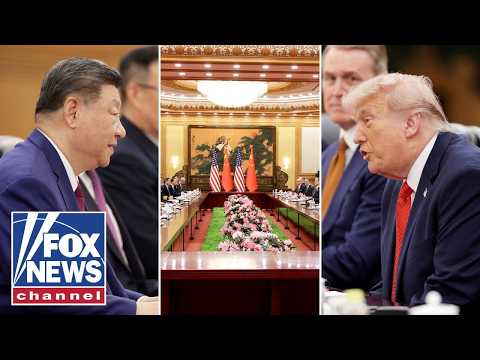 WATCH: Trump, Xi begin talks in Beijing