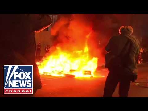 Anti-ICE chaos ERUPTS as governor points blame to 'national extremist groups'