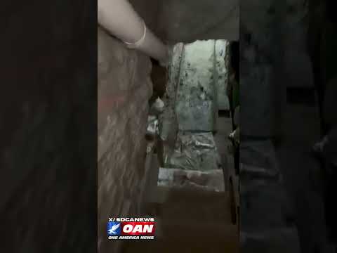 WATCH: Released video footage of a subterranean drug tunnel discovered in San Diego