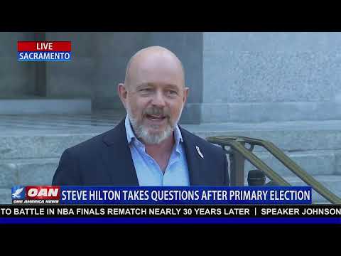 LIVE: STEVE HILTON HOLDS PRESS CONFERENCE AFTER PRIMARY ELECTION