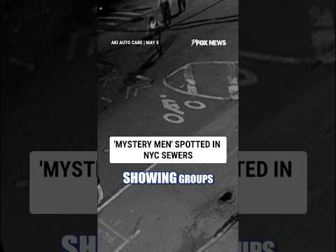 'MYSTERY men' SPOTTED entering NYC sewers #shorts #us #news #NYC #sewers