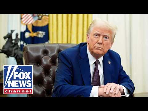 President Trump speaks in Oval Office
